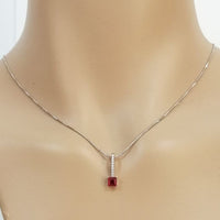 Petite Ruby Pendant