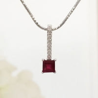 Petite Ruby Pendant