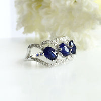 Luscious Blue Sapphire Ring
