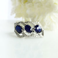 Luscious Blue Sapphire Ring