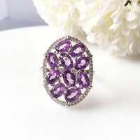 Bold Amethyst Ring