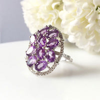 Bold Amethyst Ring