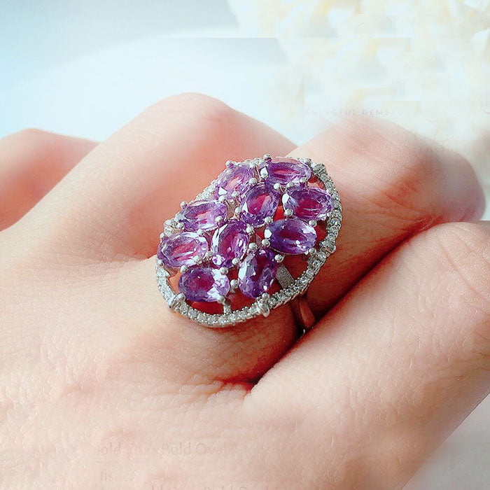 Bold Amethyst Ring