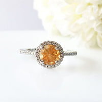 Vintage Ring-Citrine