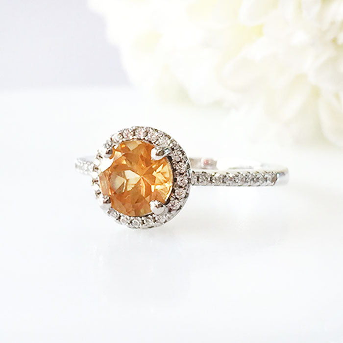 Vintage Ring-Citrine