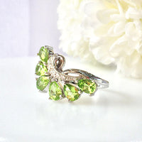 Clutch Peridot Ring