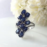 Intriguing Blue Sapphire Ring