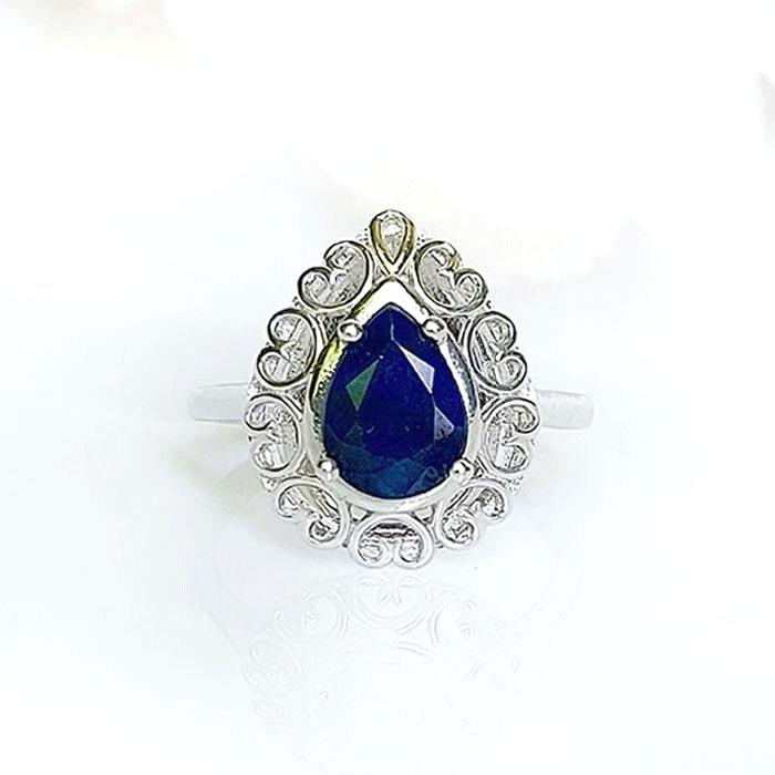 Frill Ring - Sapphire