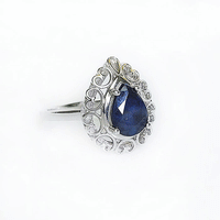 Frill Ring - Sapphire