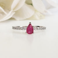 Exclaim Ruby Ring