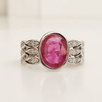 Marquise Ruby Men Ring (Bespoke)