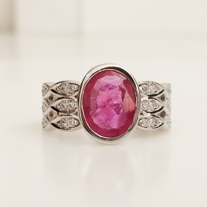 Marquise Ruby Men Ring (Bespoke)