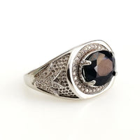 Suave Blue Sapphire Men Ring