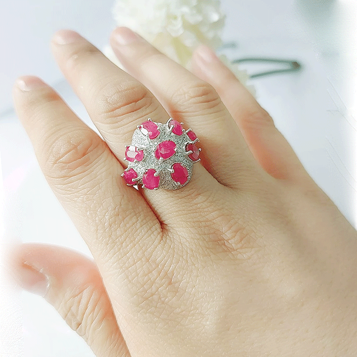 Posh Ruby Ring
