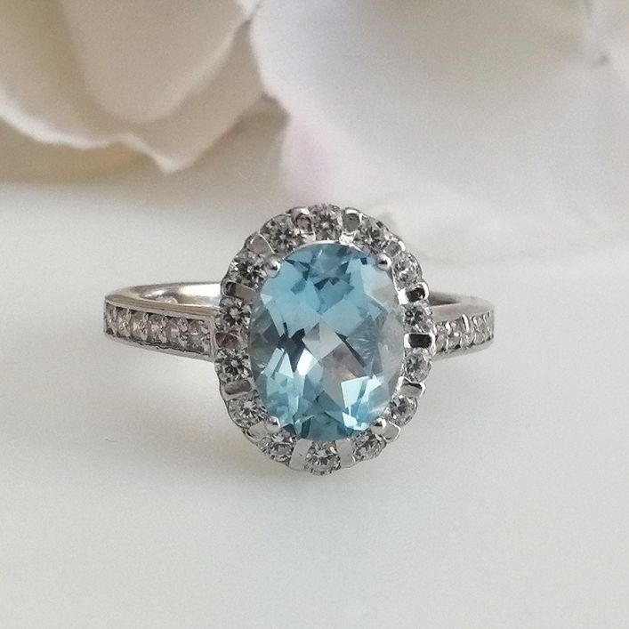 Topaz Oval Ring