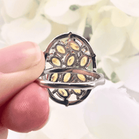 Left perspective view of the Lemon Radiance Ring