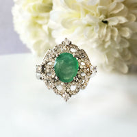 Alcazar Emerald Ring