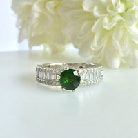 Empress Diopside Ring