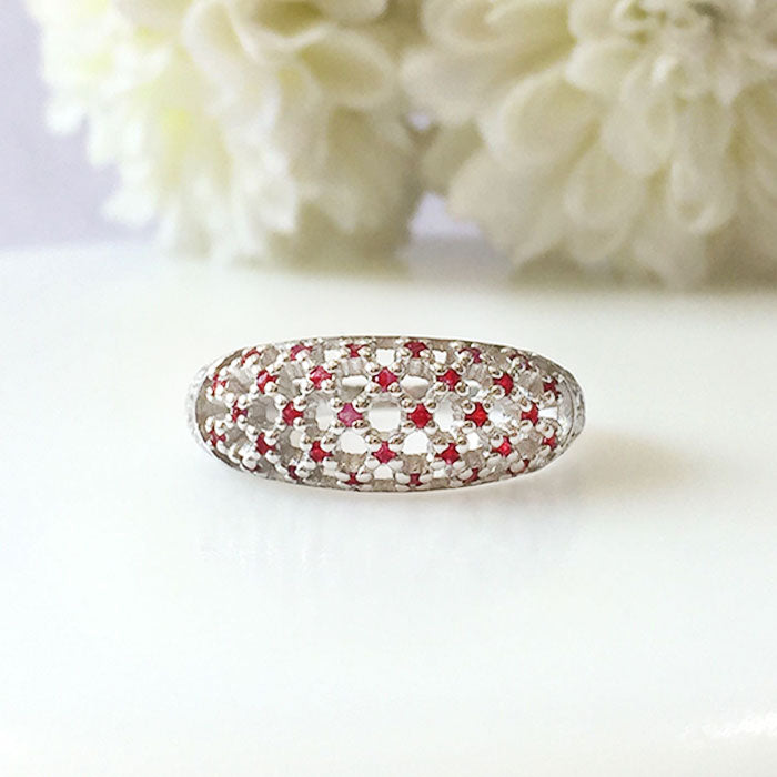 Filigree Ruby Ring