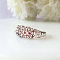 Filigree Ruby Ring