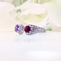 Front view of the Twilight Love Ring