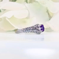 Perspective view of the Twilight Love Ring