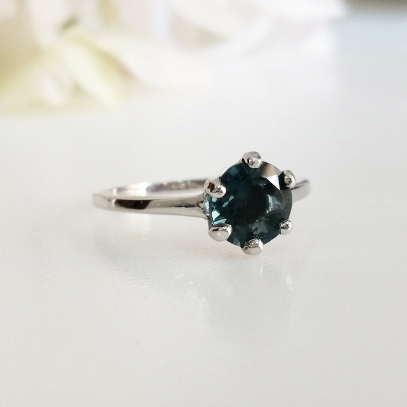 Solitaire London Topaz Ring