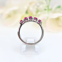 Royal Ruby Suite Ring - Ruby in authentic and original Ruby for birthstone