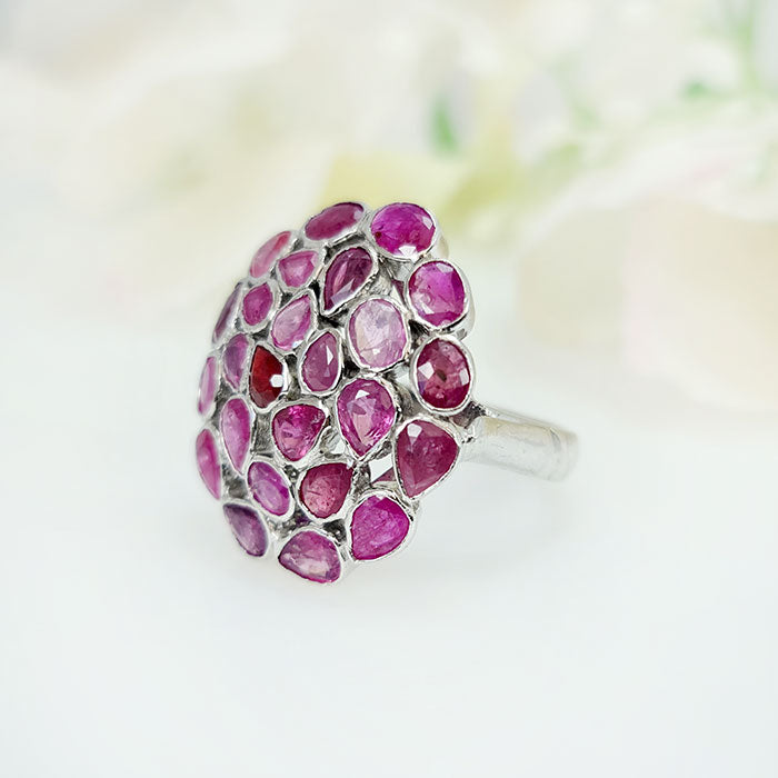 Grand Ruby Ring in original Ruby for birthstone