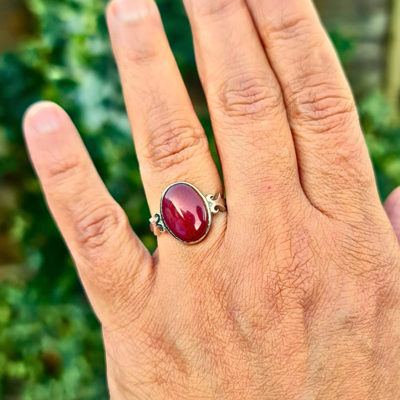 Rustic Serenity Akeek Ring