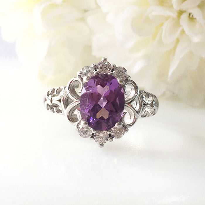 Monarch Amethyst Ring