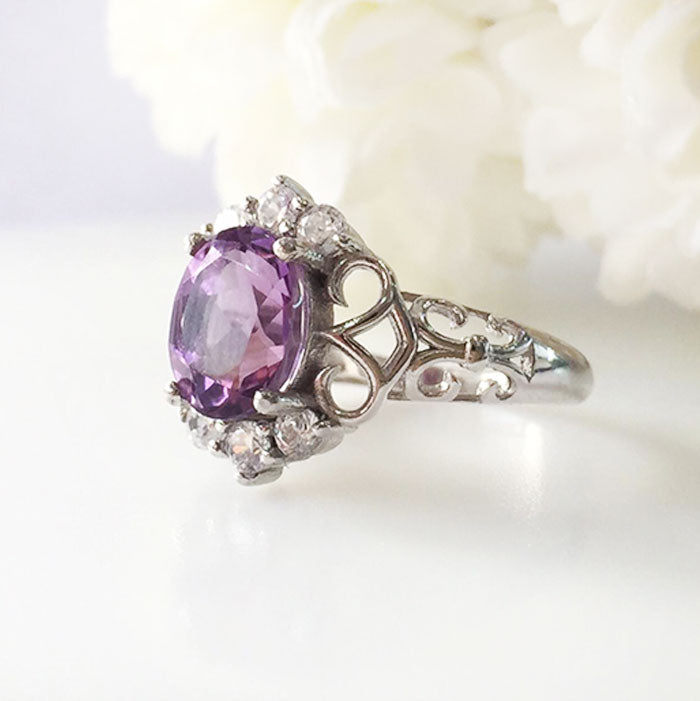 Monarch Amethyst Ring