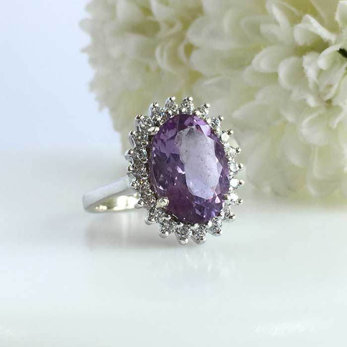 Queens Amethyst Ring