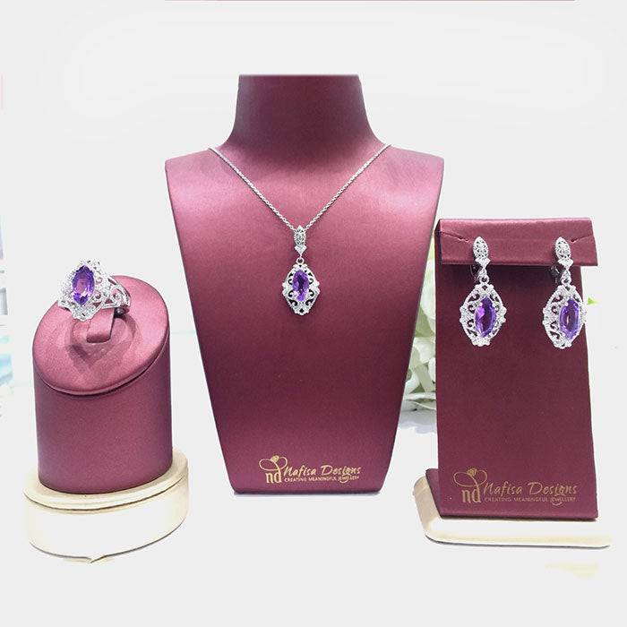 Princes Amethyst Set