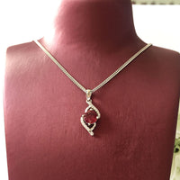 Twisted Love Ruby Set