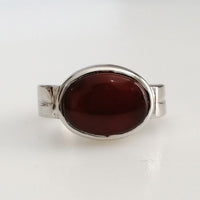 Simple Horizontal Yemen Akeek Men Ring (Bespoke)