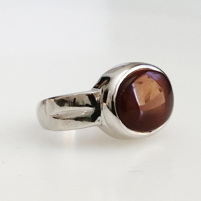 Simple Horizontal Akeek Men Ring (Bespoke)