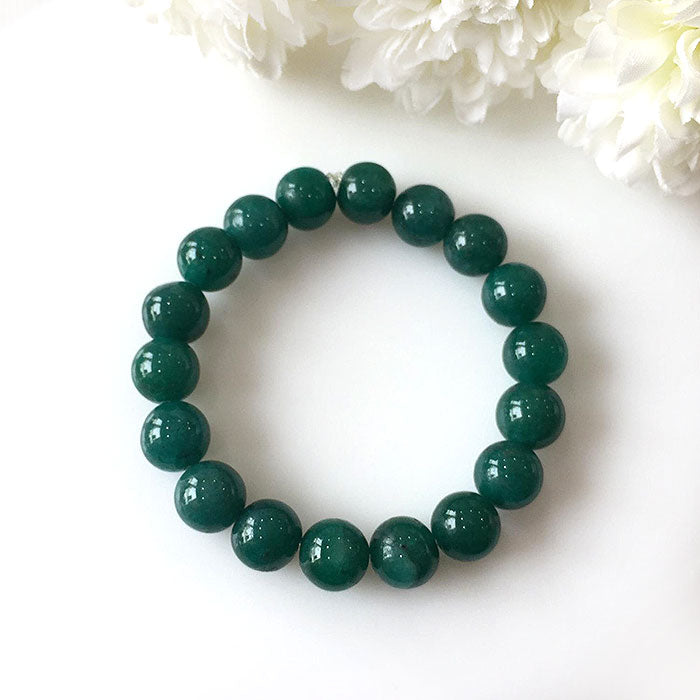 Emerald Bead Bracelet
