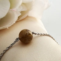 Vibrant Bracelet - Golden Rutile Quartz