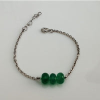 Vibrant Bracelet - Green Onyx