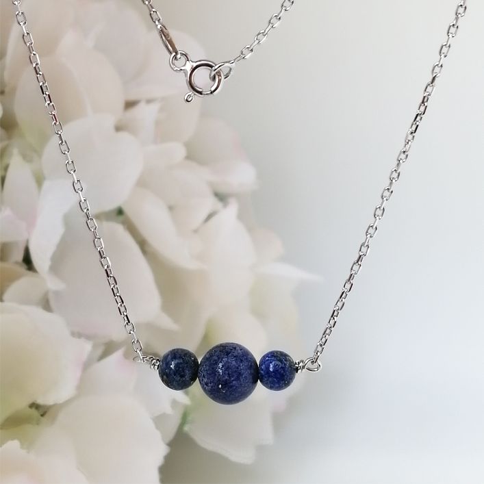 Aristocrat Necklace - Lapiz lazuli