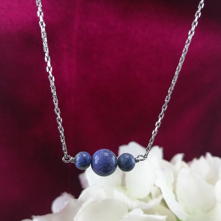 Aristocrat Necklace - Lapiz lazuli