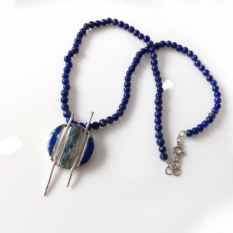 Lapis Lazuli Necklace with Pandent