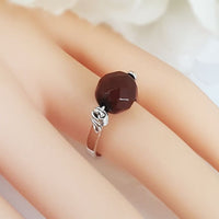 Akeek Agate Ring
