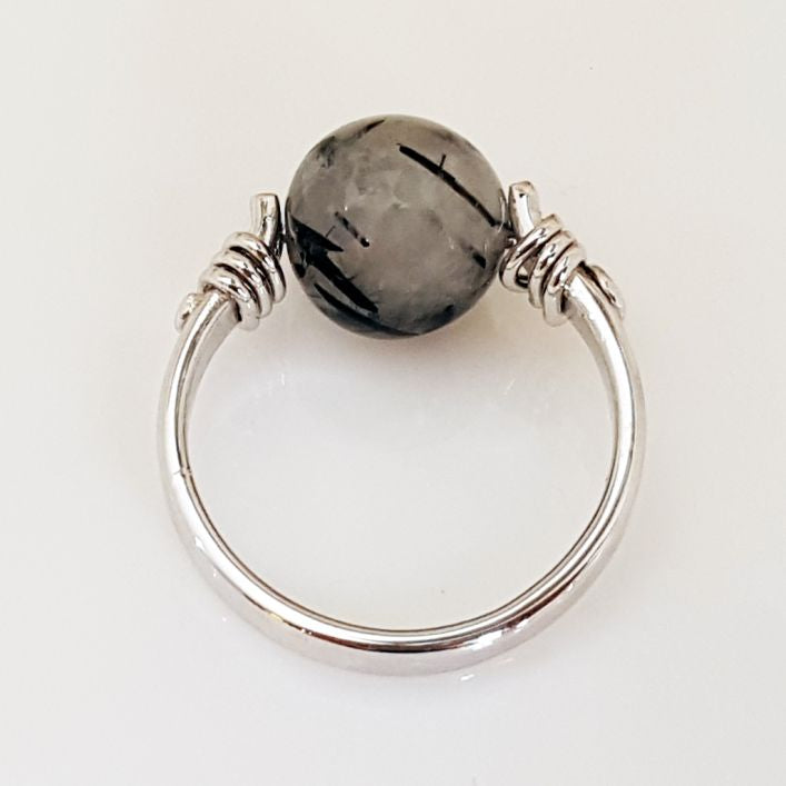 Viewpoint Rutile Quartz Ring