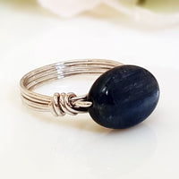Infinite Kyanite Ring