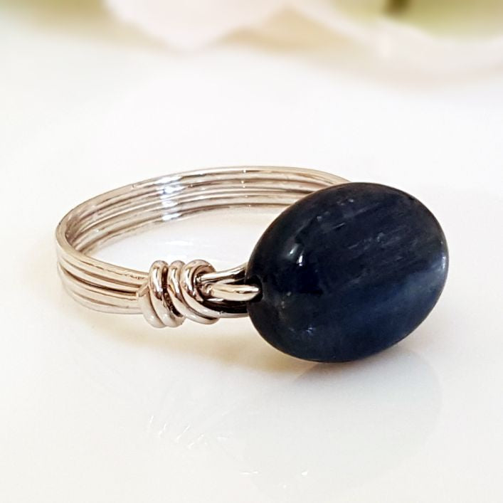Infinite Kyanite Ring