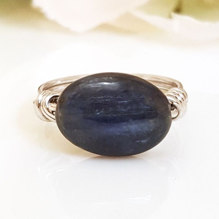 Infinite Kyanite Ring