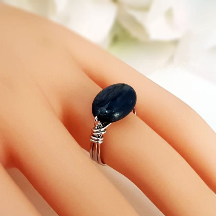 Infinite Kyanite Ring