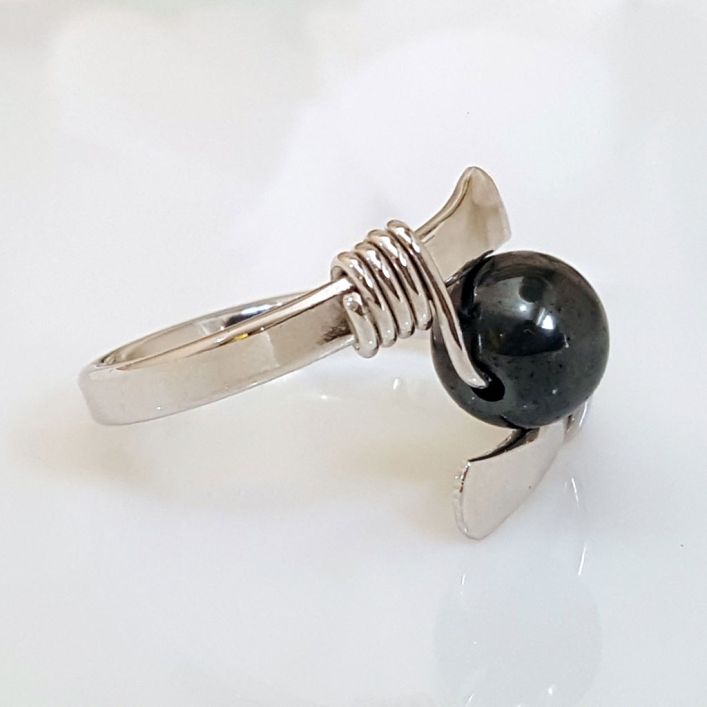 Fitness Hematite Ring